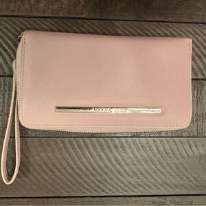 Steve Madden Blush Pink Wristlet Clutch